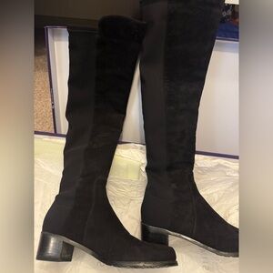 Stuart Weitzman Black Over the Knee Boots